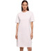Sieviešu oversize kleita "Build Your Brand Ladies Organic Oversized Slit Tee Dress"