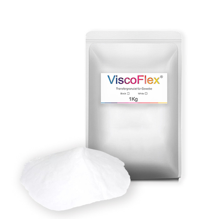 1KG DTF Pulveris/Līme "ViscoFlex White Fine-grain"